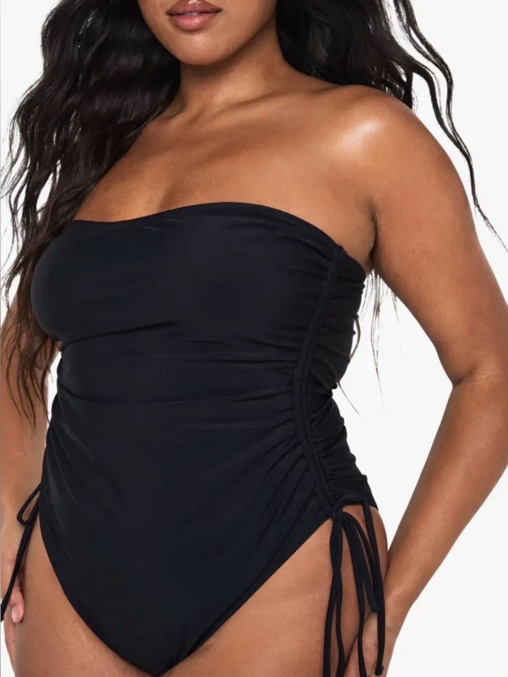 Boohoo Plus Swimwear Essentials
Ruched Tummy Control One Piece Women’s Size 16